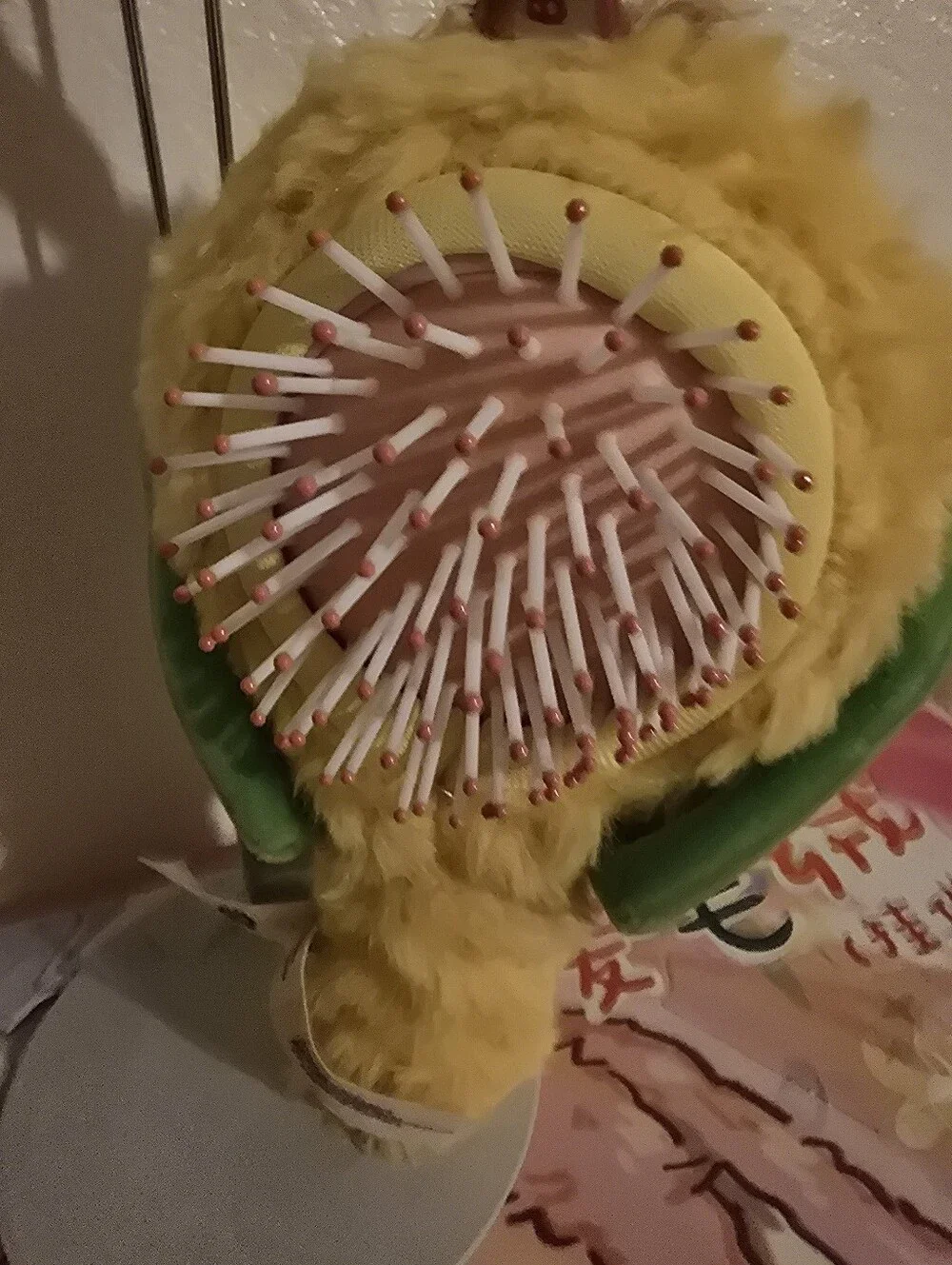 Baby Three yellow plush